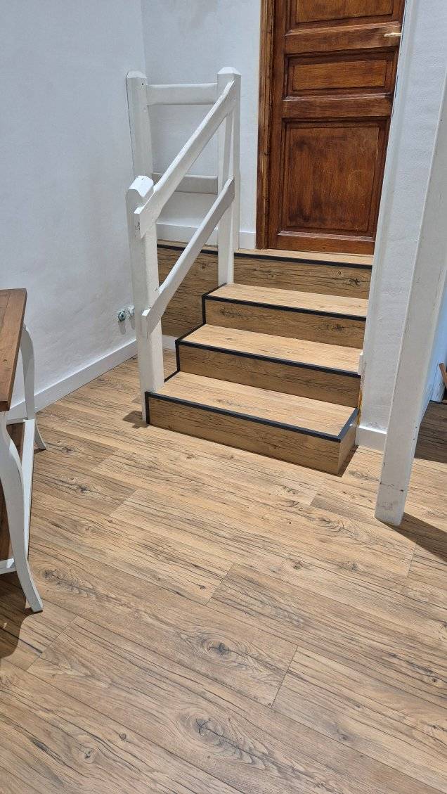 Habillage escalier parquet Toulouse 